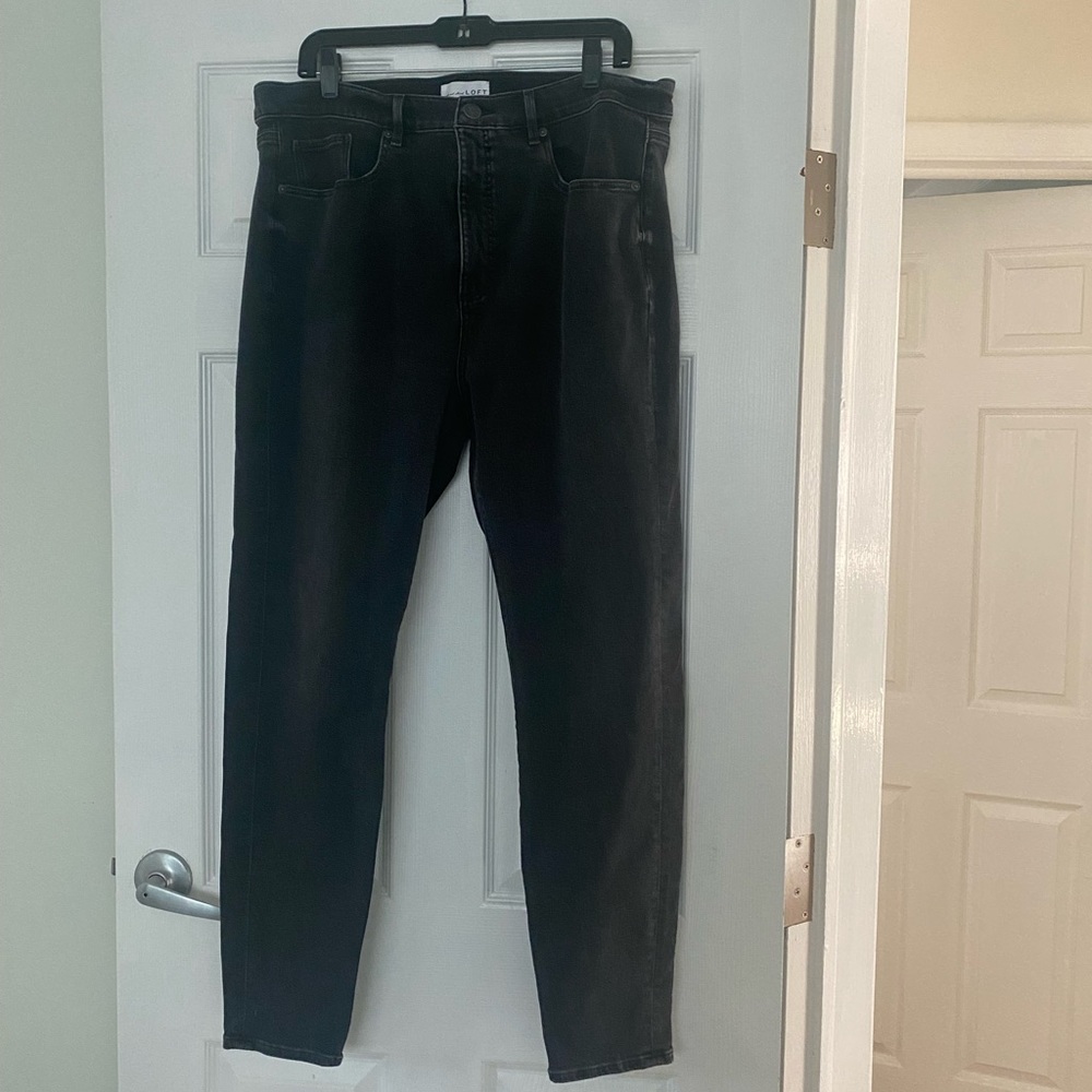 Dark grey skinny jeans